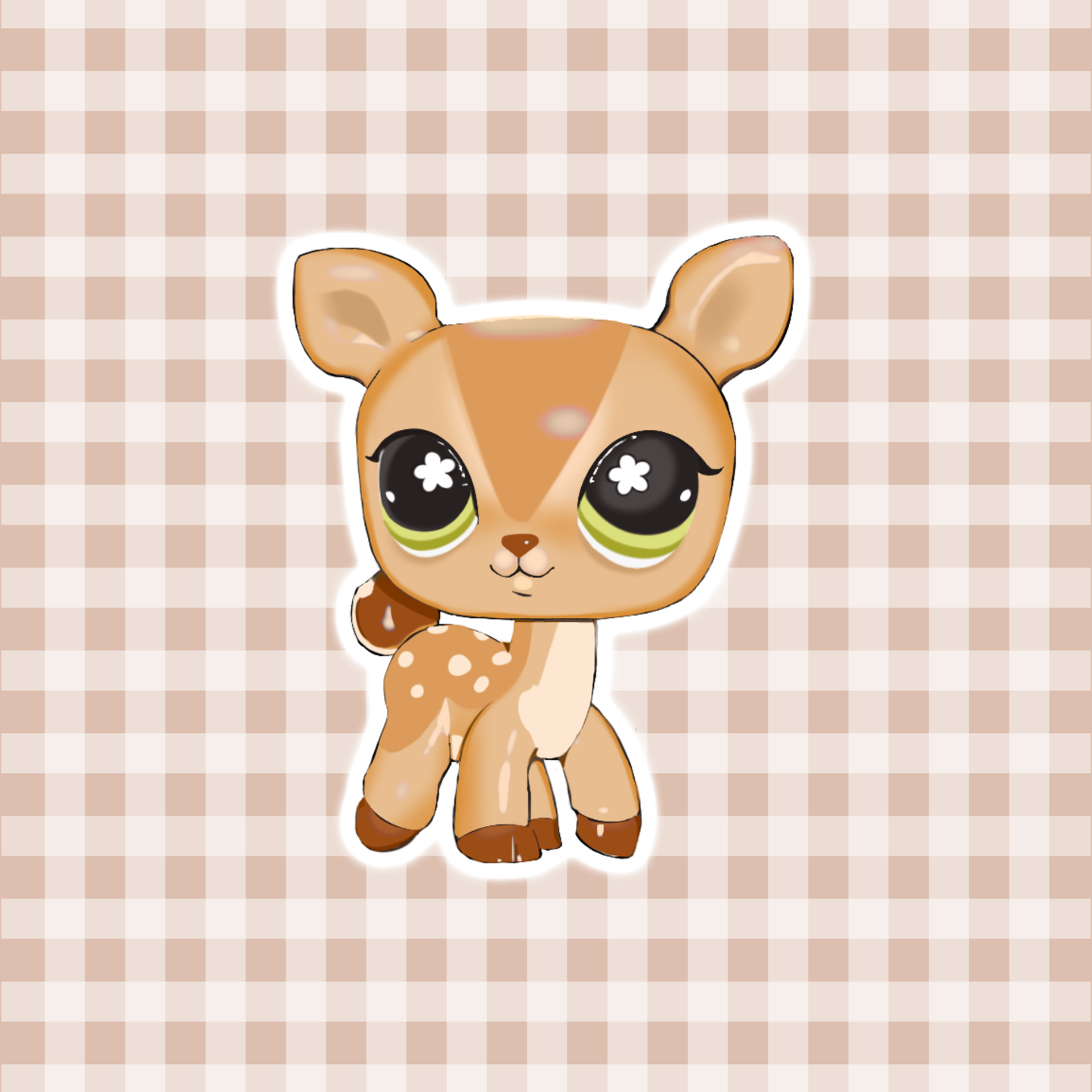 sticker - lps deer