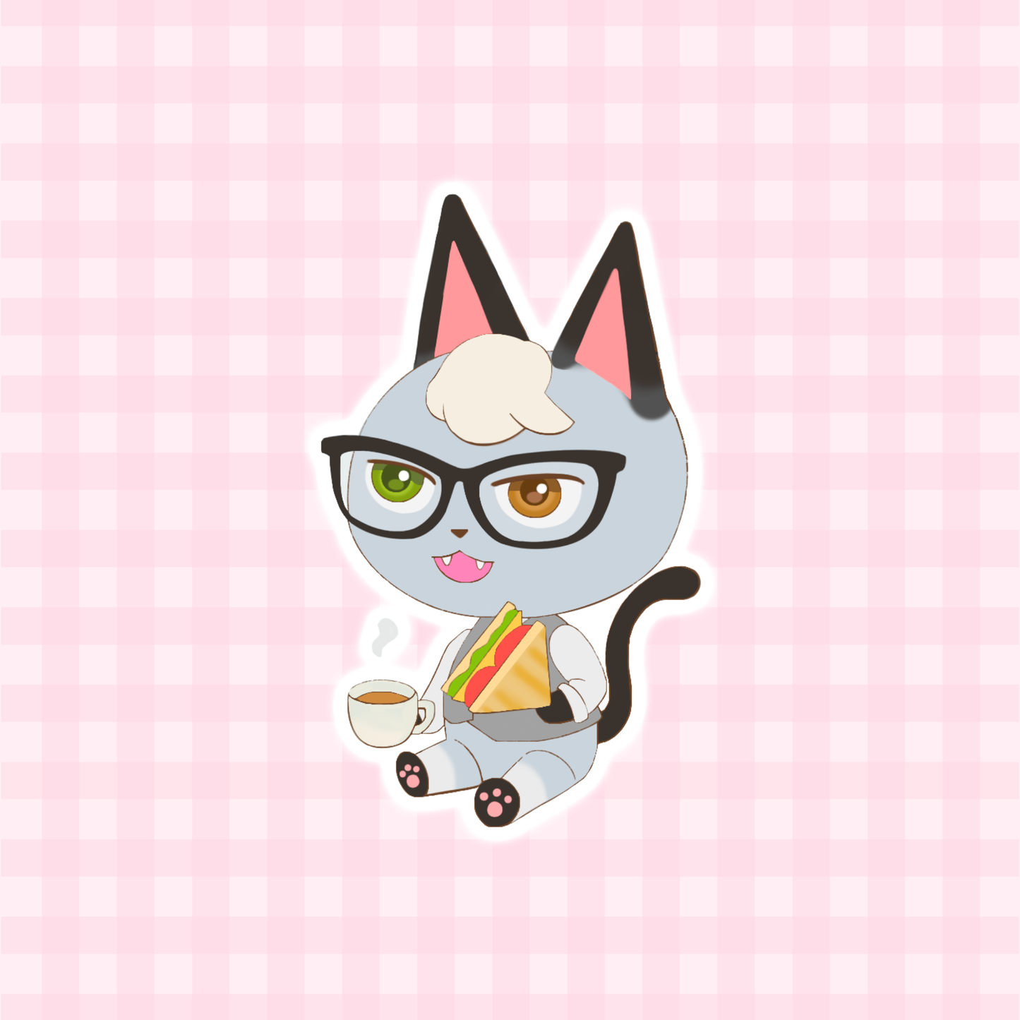sticker - villager raymond