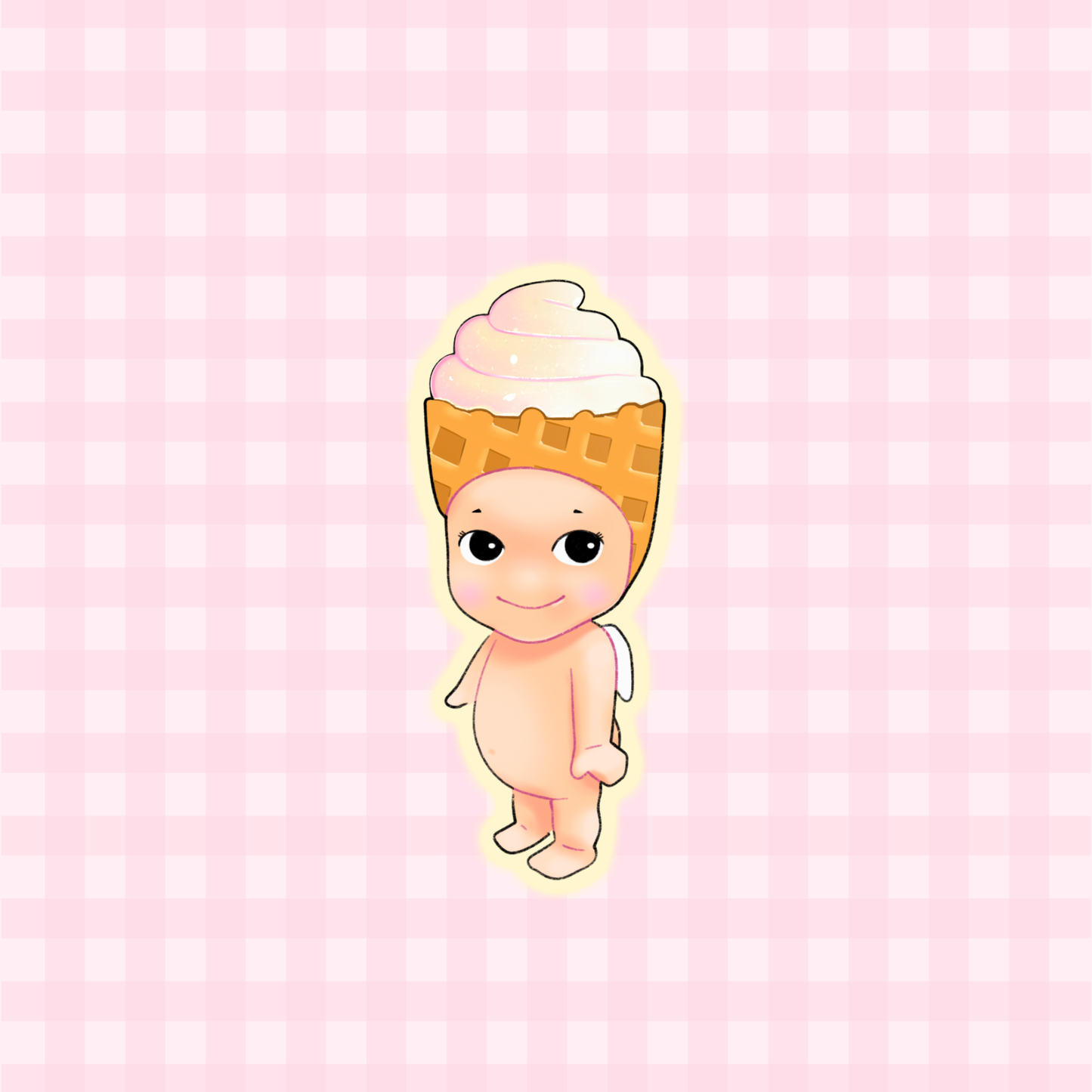 sticker - sonny ice cream