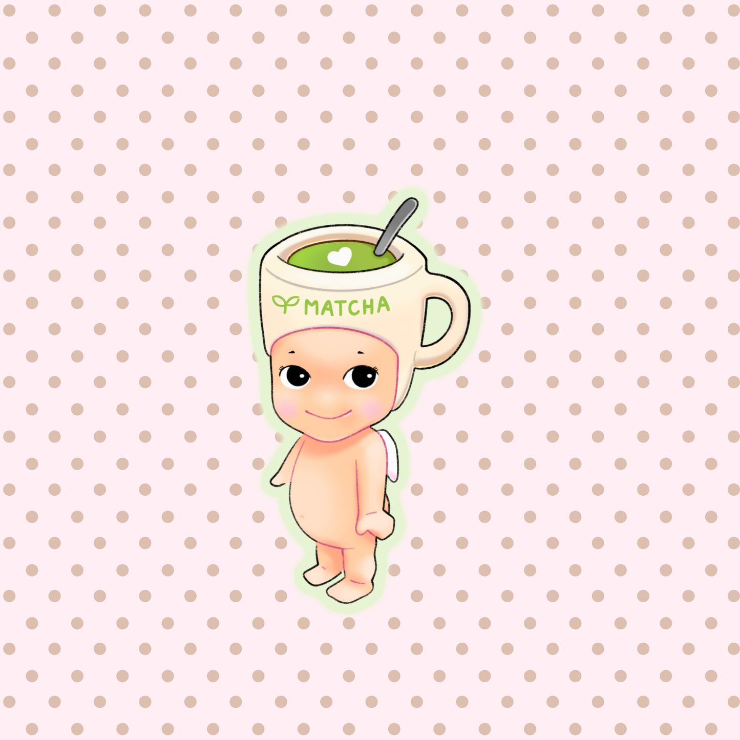 sticker - sonny matcha