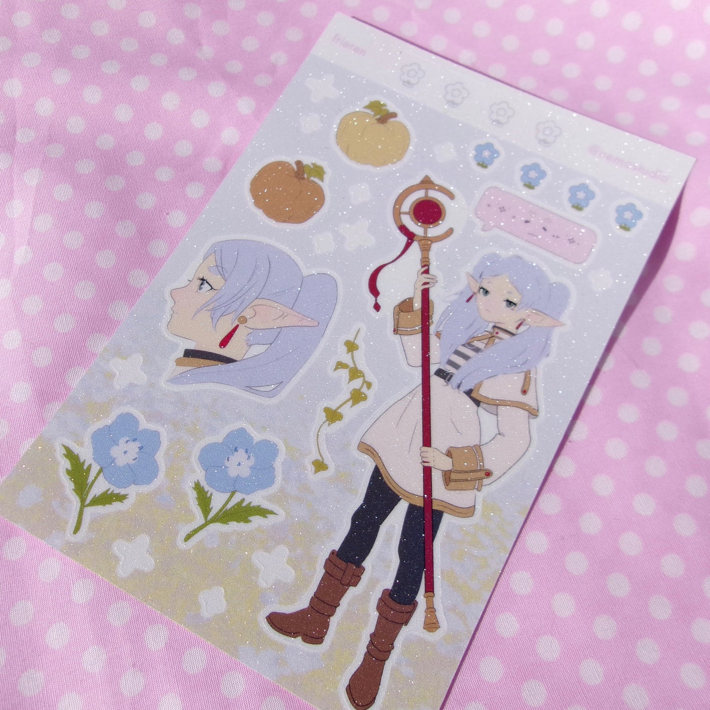 sticker sheet - frieren