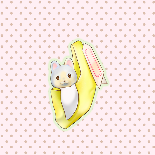sticker - cutie banana
