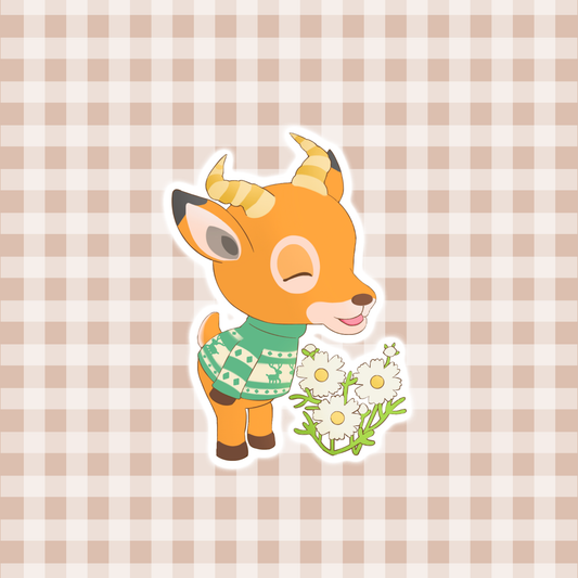 sticker - villager beau