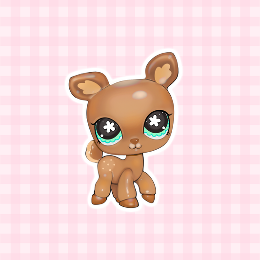 sticker - lps brown deer