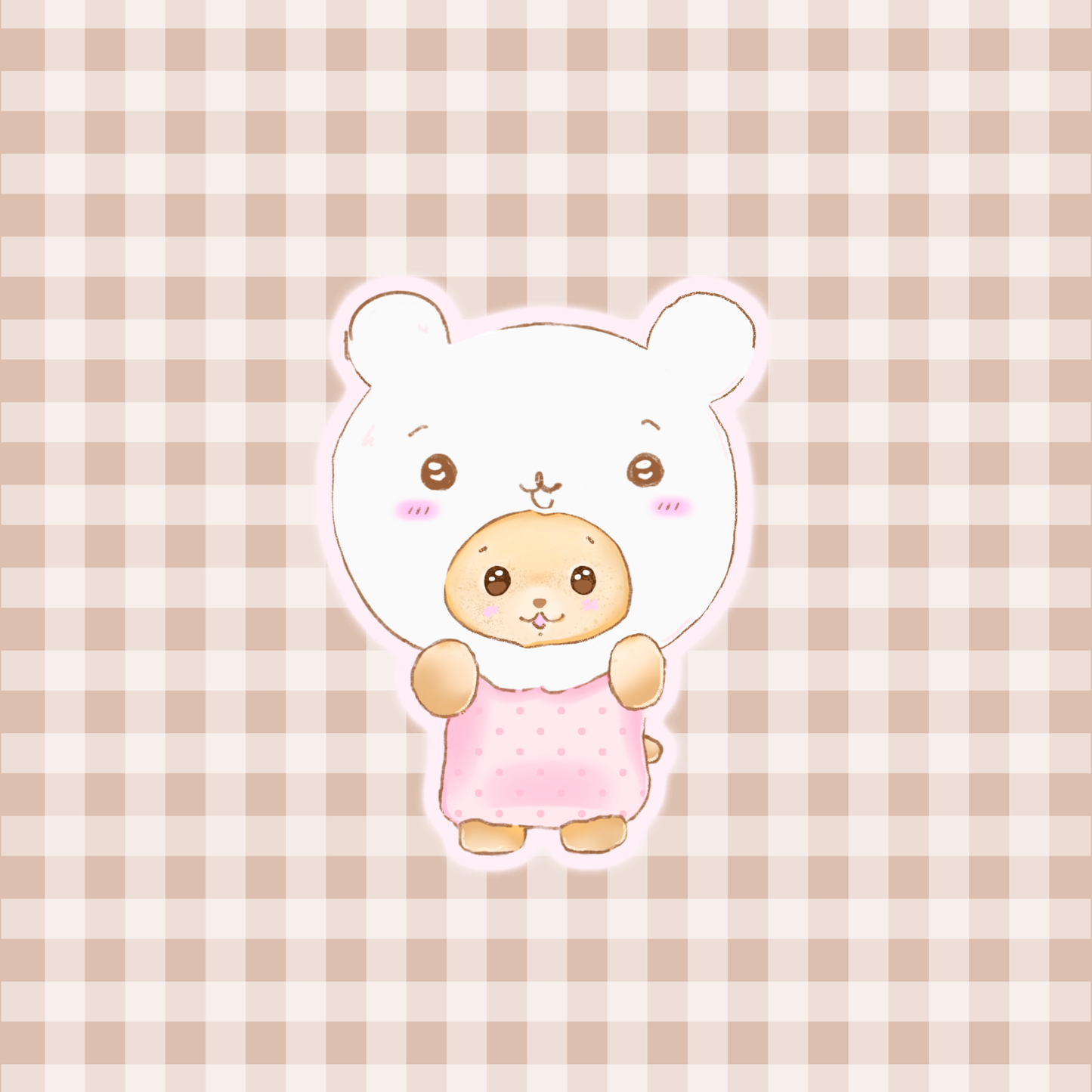 sticker - cutie chiikawa