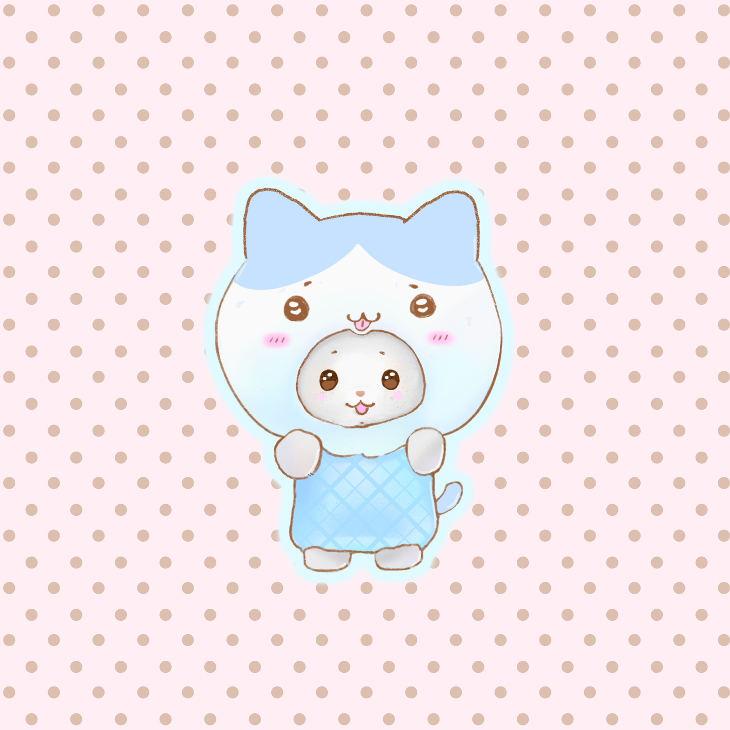 sticker - cutie hachiiware