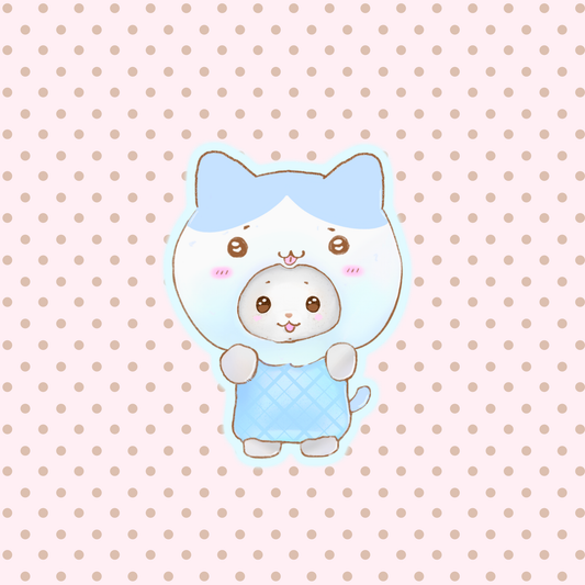 sticker - cutie hachiiware