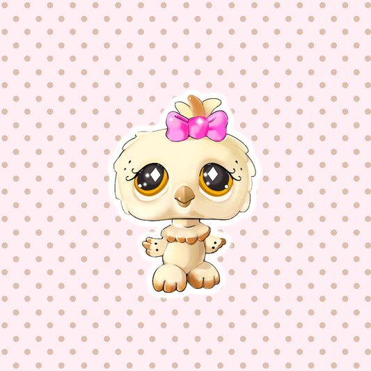sticker - lps owl