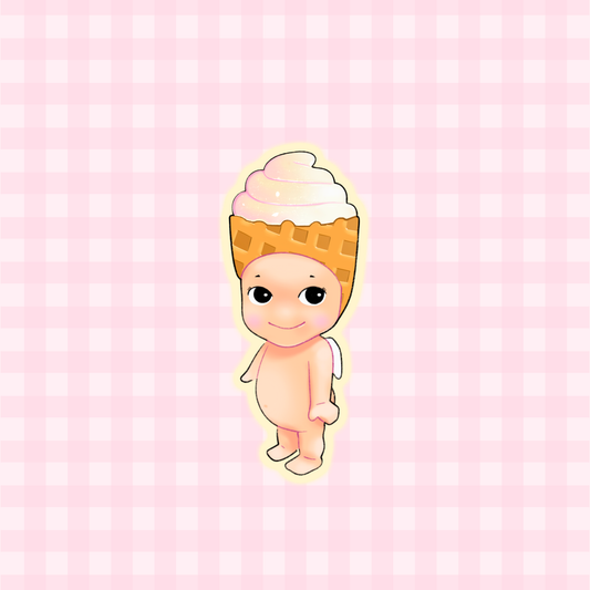 sticker - sonny ice cream