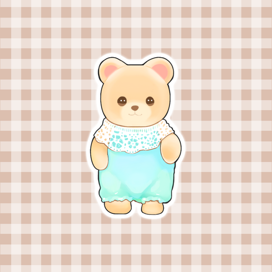 sticker - cutie teddy